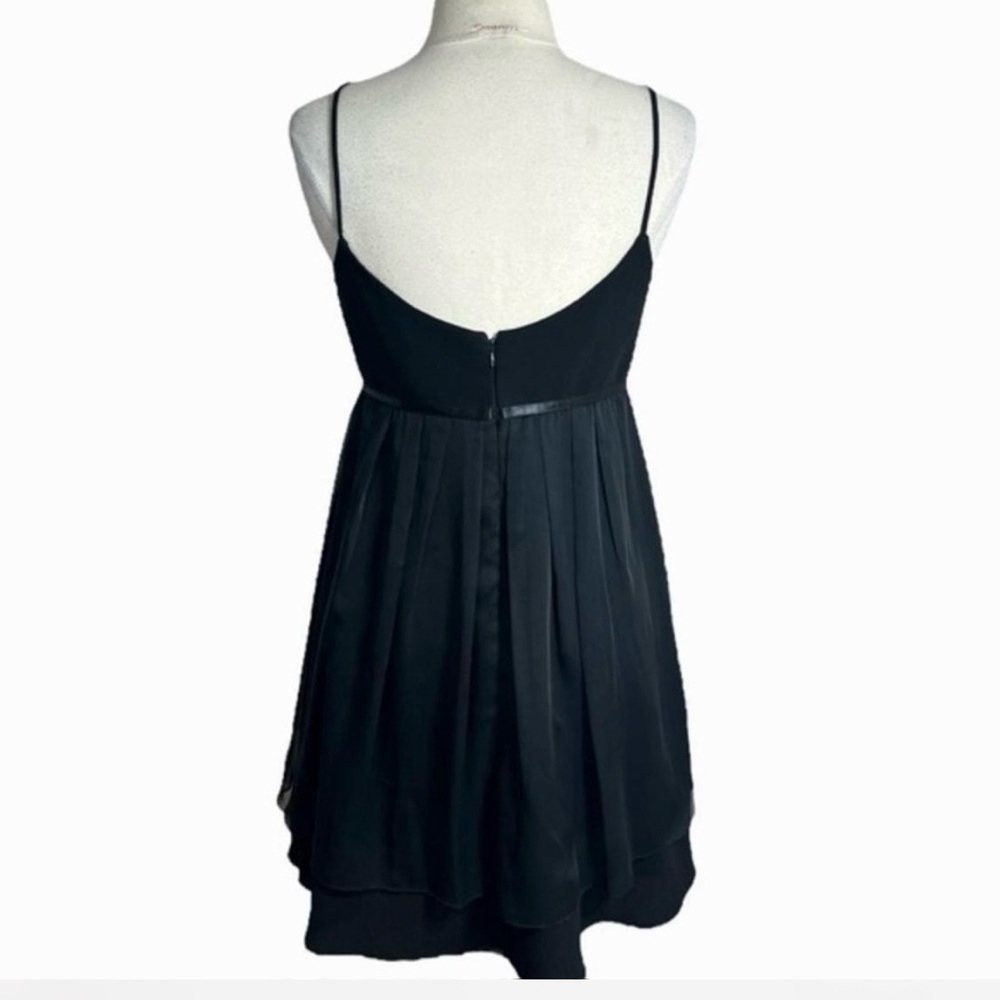 Vintage 90's black babydoll mini dress - Picture 3 of 6